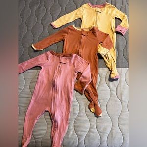 Cloud Island 0-3 Months 3 Pack Pajama